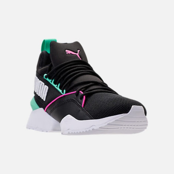 WOMEN'S PUMA MUSE MAIA VARSITY CASUAL SHOES - Picture 3 of 7